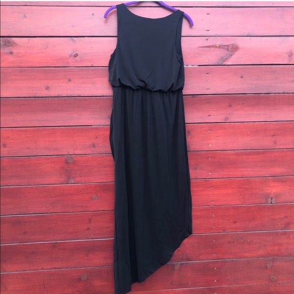 INC International Concepts Women’s Black Asymmetrical LBD Dress Size Medium - Picture 2 of 8